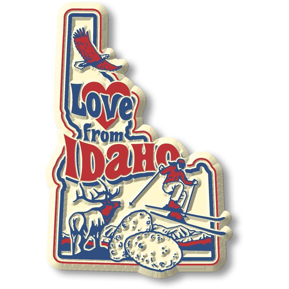 Vintage State - Idaho - Magneet