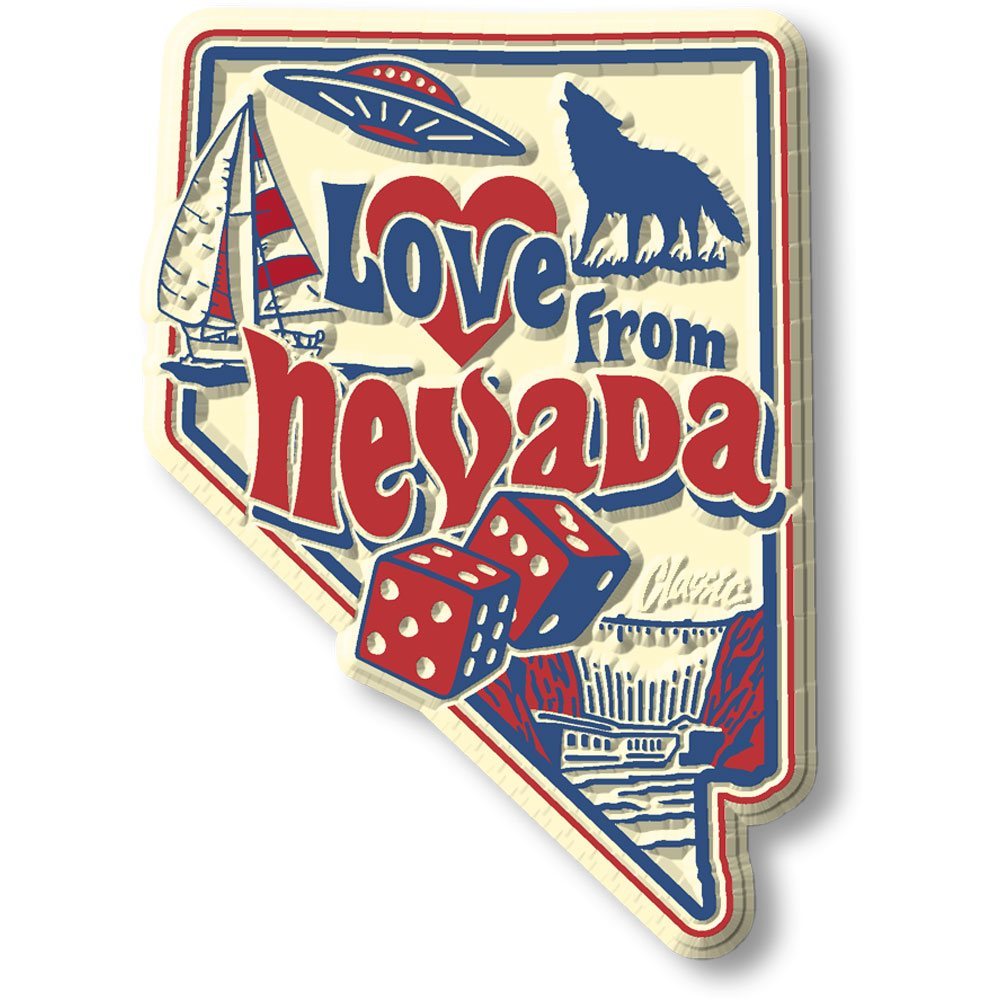 Vintage State - Nevada - Magneet