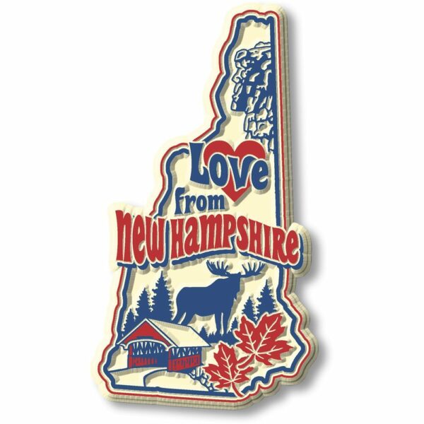 Vintage State - New Hampshire - Magneet