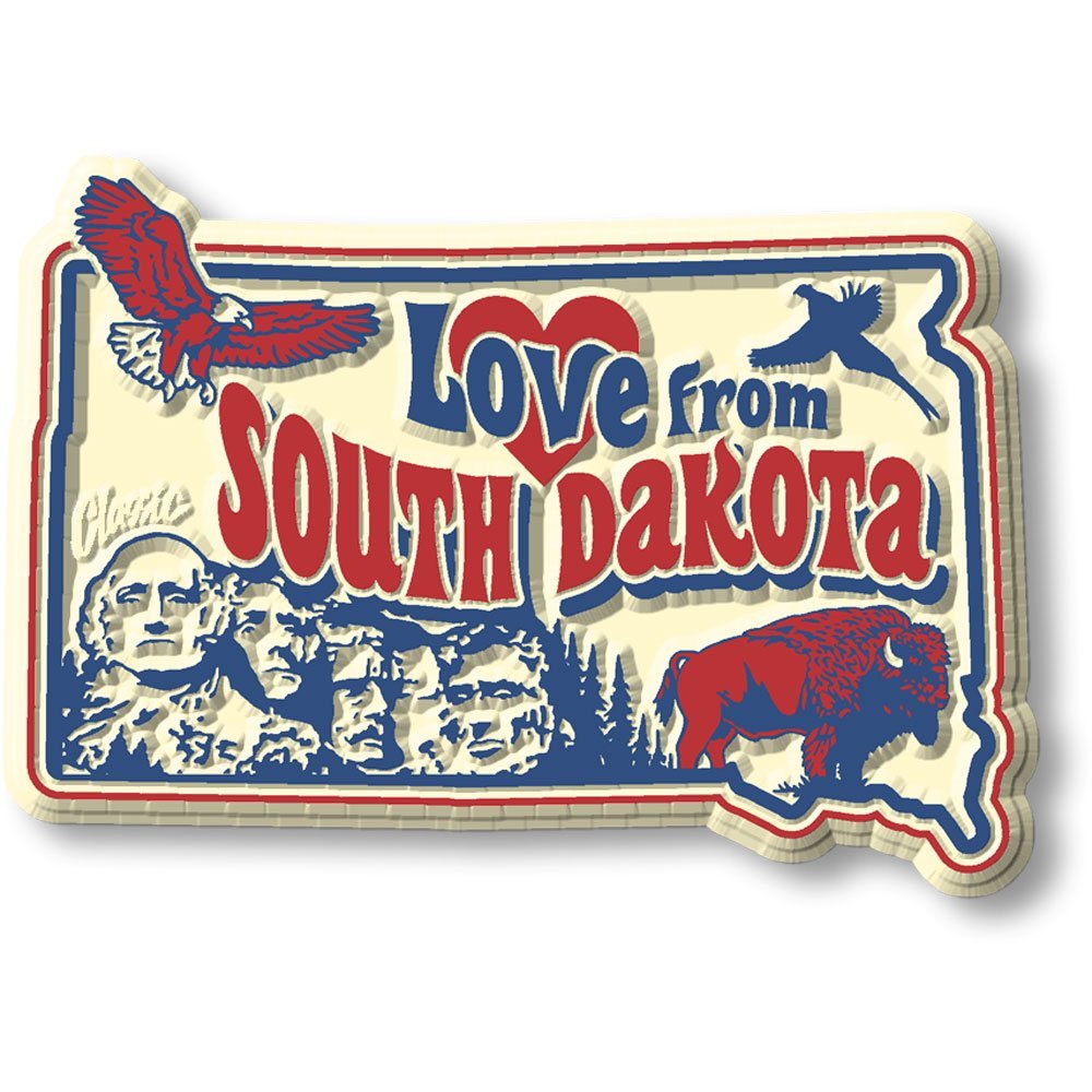 Vintage State - South Dakota - Magneet