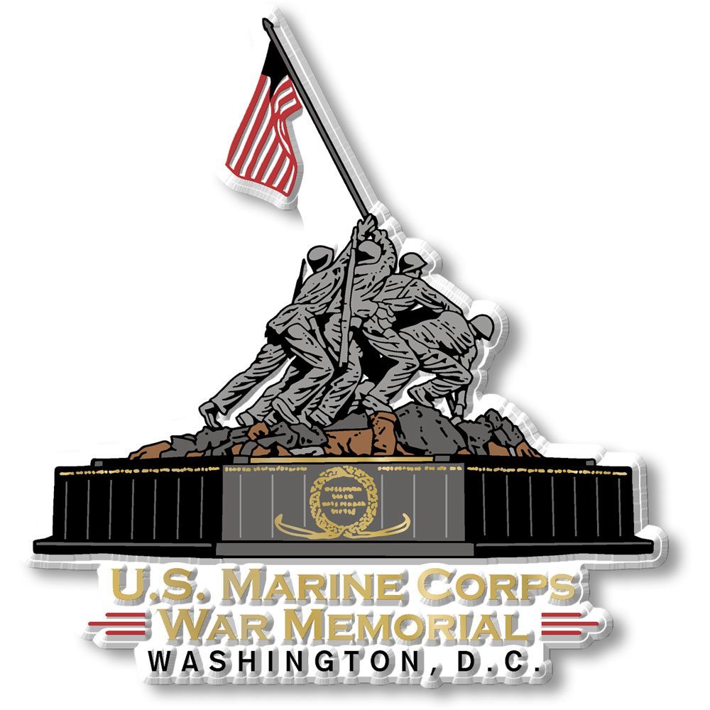 Washington DC  - Marine Corps War Memorial - Magneet