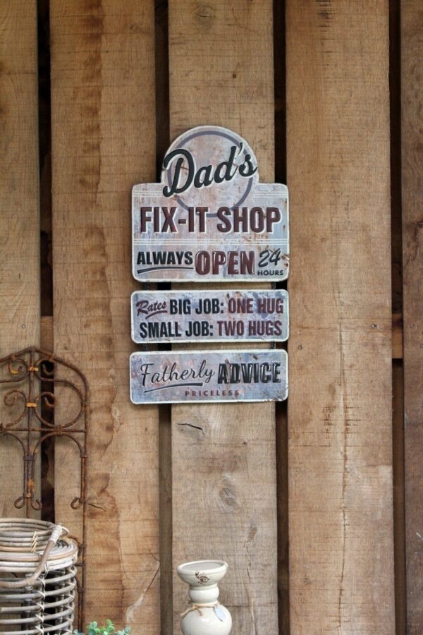 Dad's Fix-it Shop - metal - Afbeelding 2