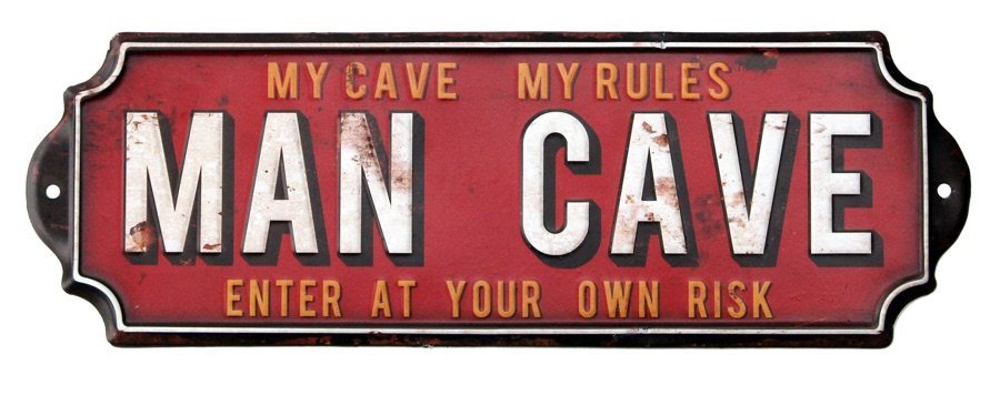 Man Cave - red vintage