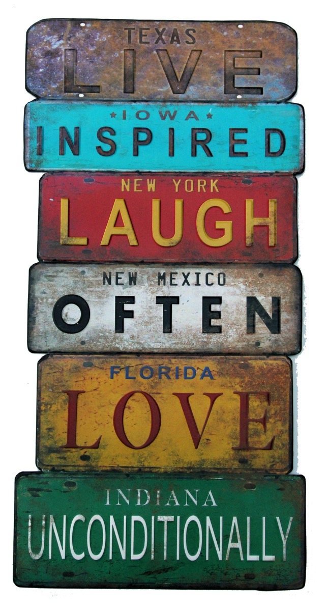 Live Inspired - Laugh Often - Love Unconditionally