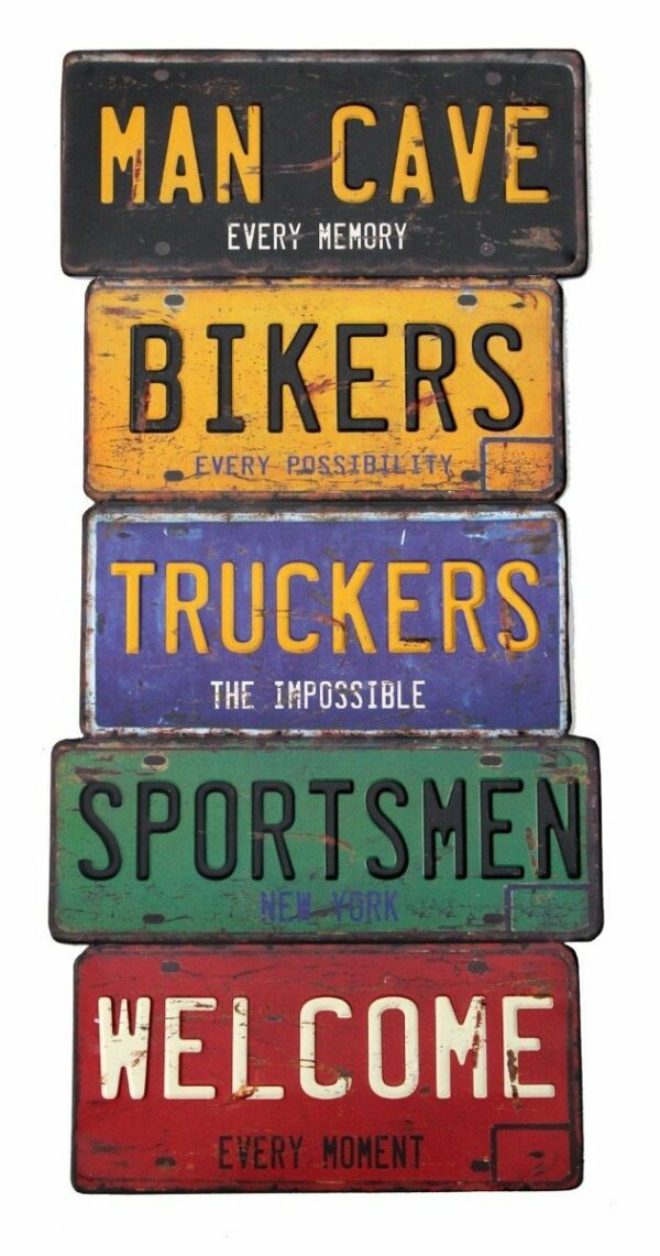 Man Cave Bikers Truckers Sportsmen Welcome