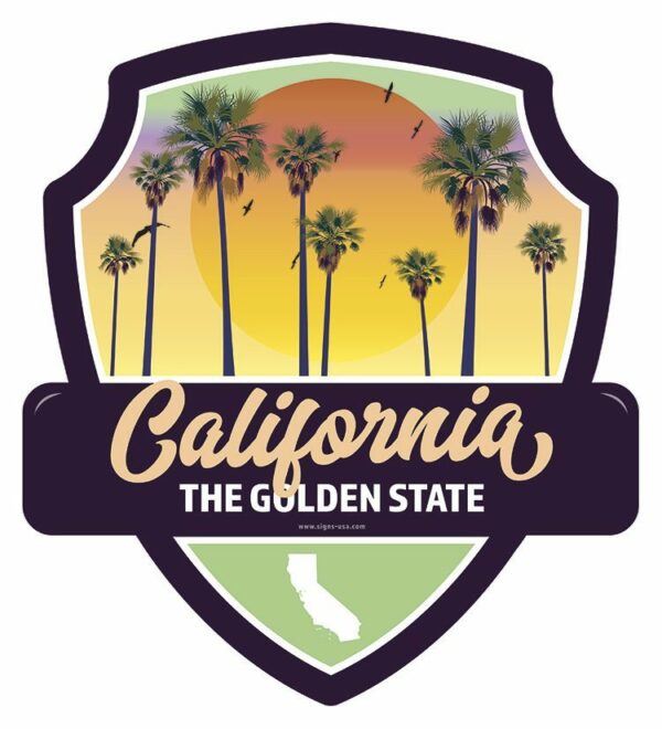 Landmarks state CALIFORNIA PALM TREES