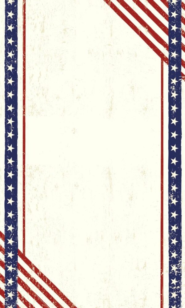 Magneetbord USA - 60 x 100 cm - met zijgriphouders
