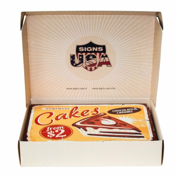 HOMEMADE BAKERY Retro Box - set van 5 signs - Afbeelding 2
