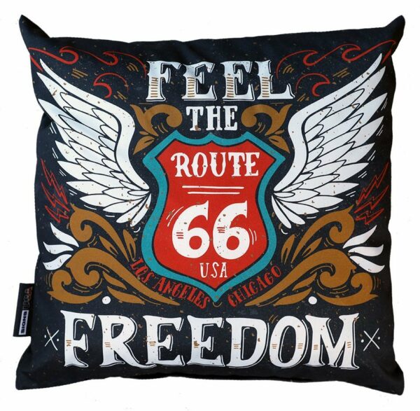 Kussen - Route 66 - Feel the Freedom