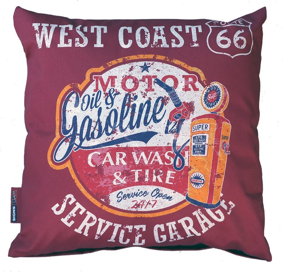 Kussen - West Coast Gasoline