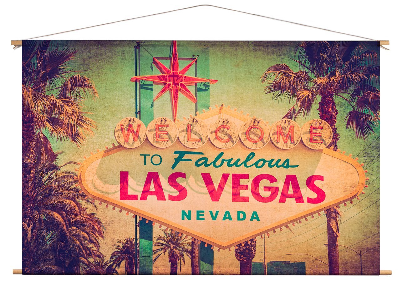 Wanddoek - Las Vegas