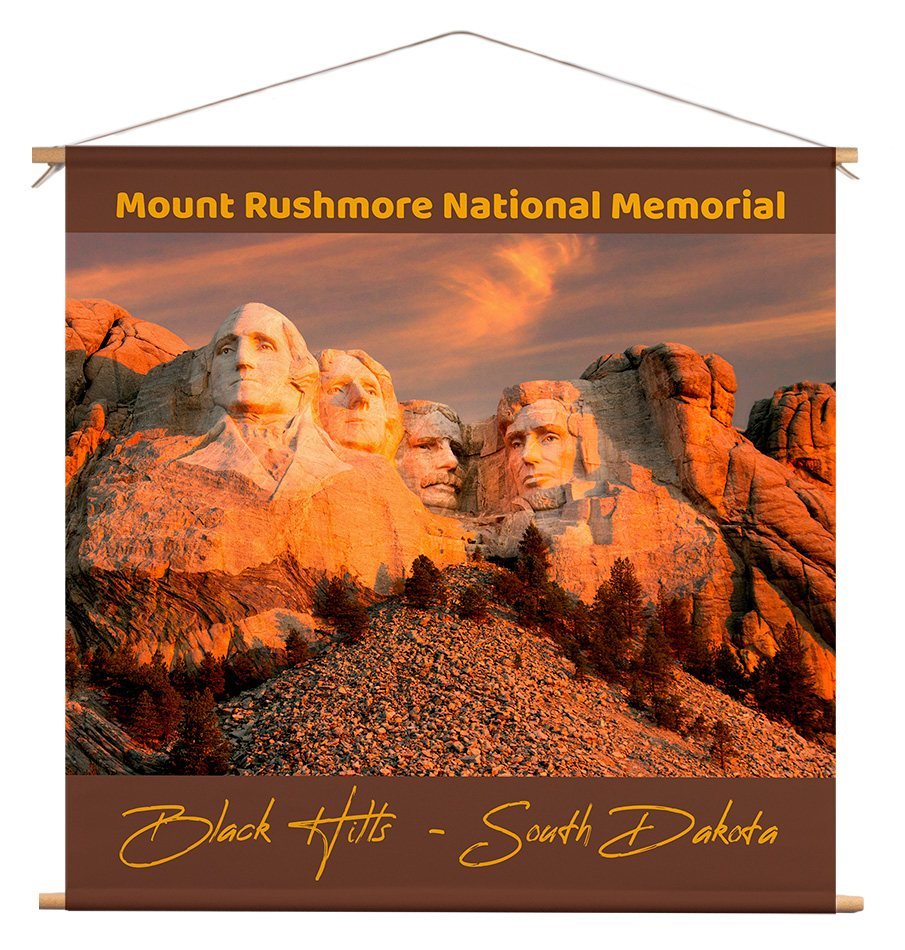 Wanddoek - Mount Rushmore