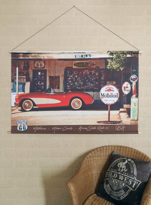 Wanddoek - Hackberry Route 66 - Afbeelding 2