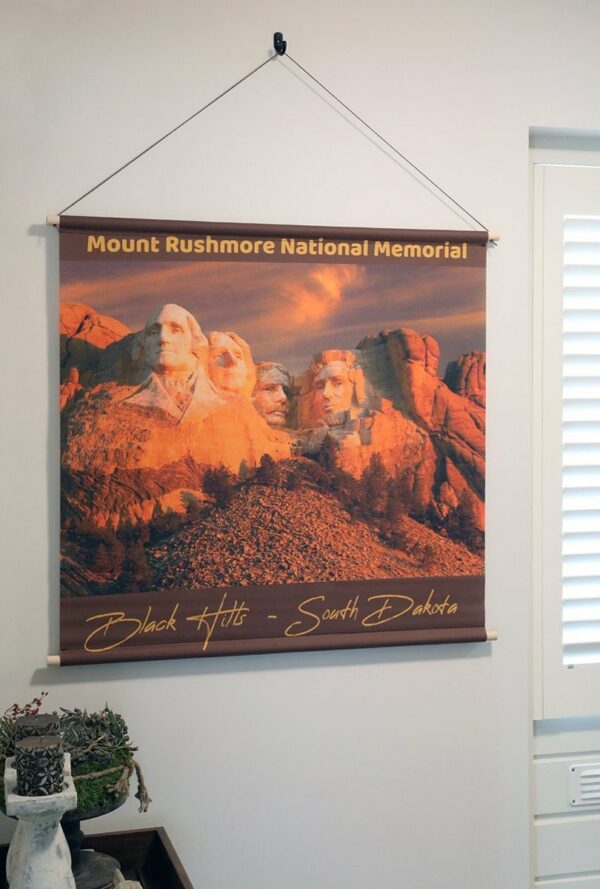 Wanddoek - Mount Rushmore - Afbeelding 2