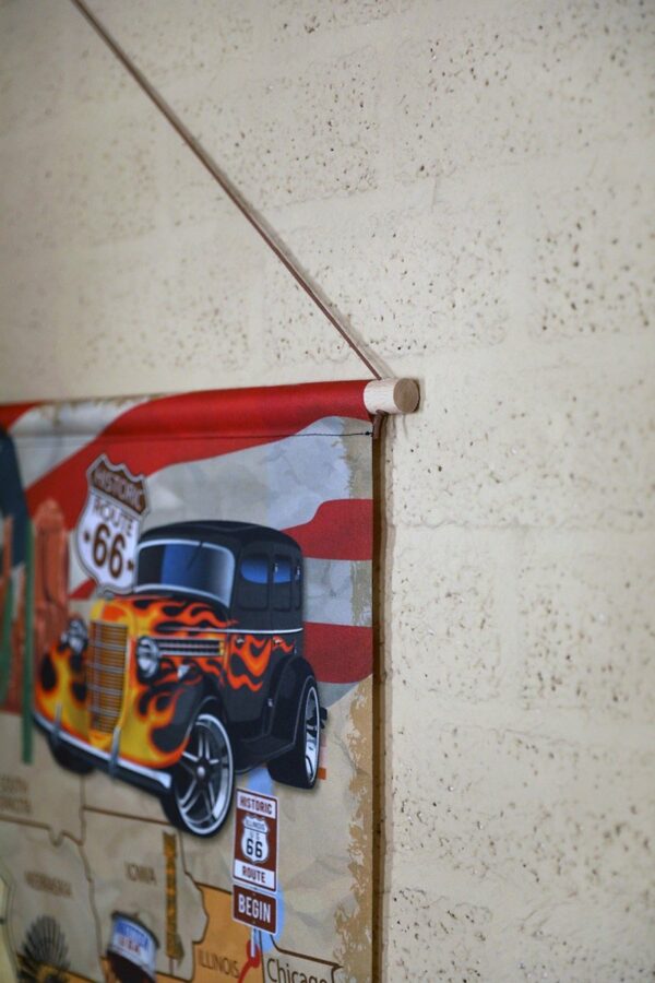 Wall cloth - Route 66 Collage - Afbeelding 3