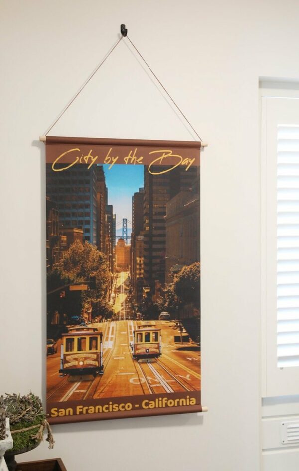 Wanddoek - San Francisco Cable Car - Afbeelding 2