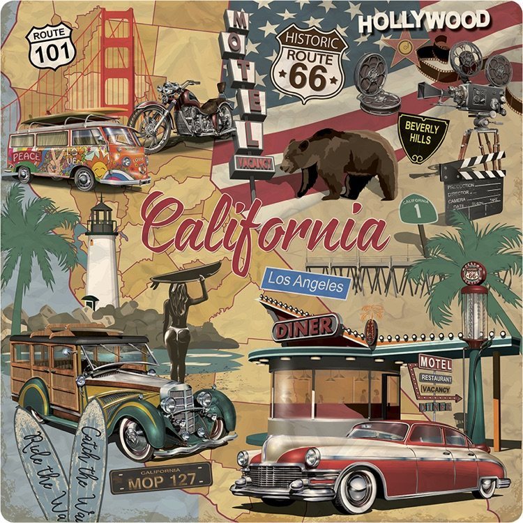 Collage-California