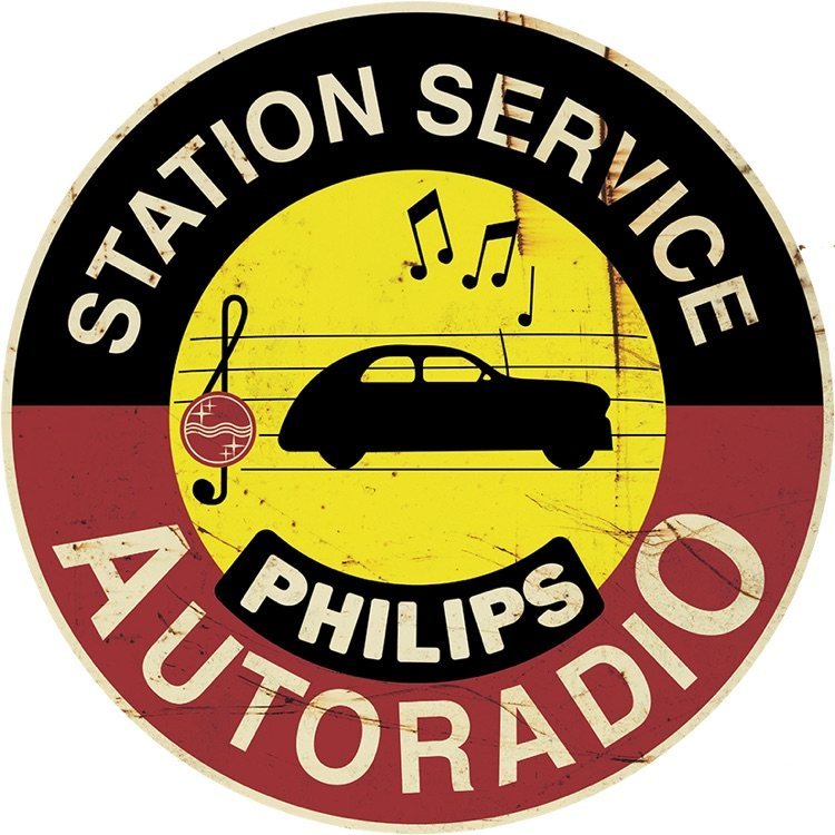 Philips Autoradio - 35 cm rond