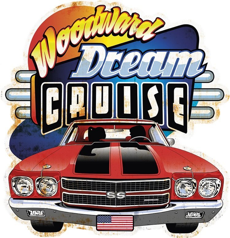 Woodward Dream Cruise - grunge