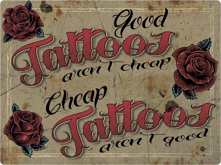Good Tattoos - Cheap Tattoos - rust