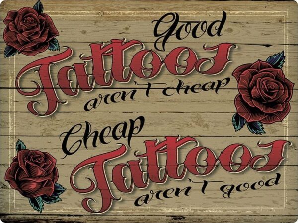 Good Tattoos - Cheap Tattoos - woodlook