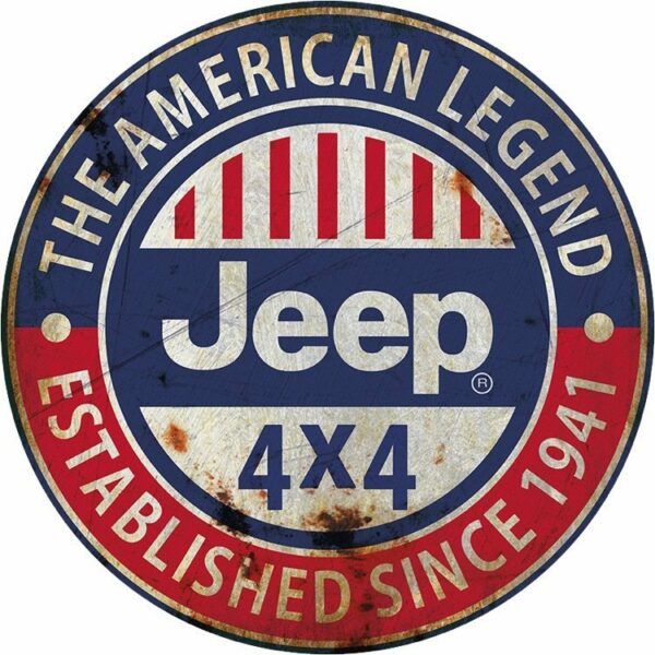 Jeep 1941 - 35 cm rond