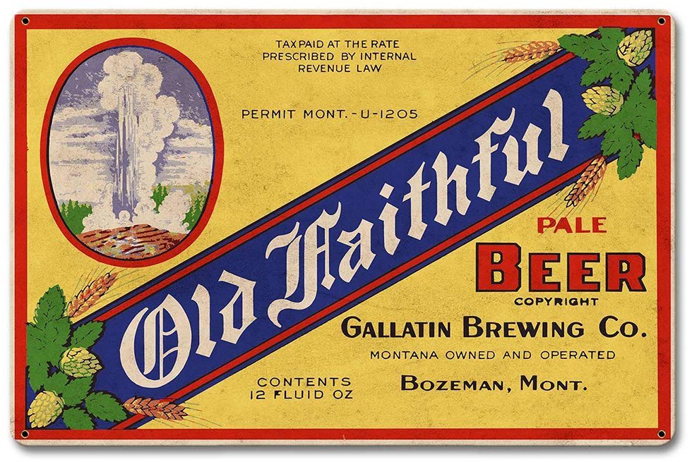 Old Faithfull Beer