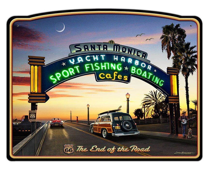 Santa Monica Pier Entrance