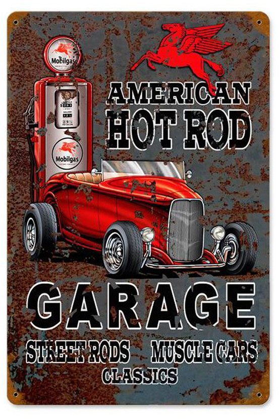 Hot Rod Mobilgas
