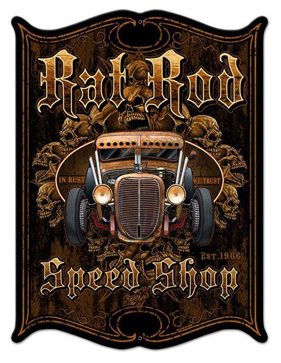 Rad Rot Speed Shop brown