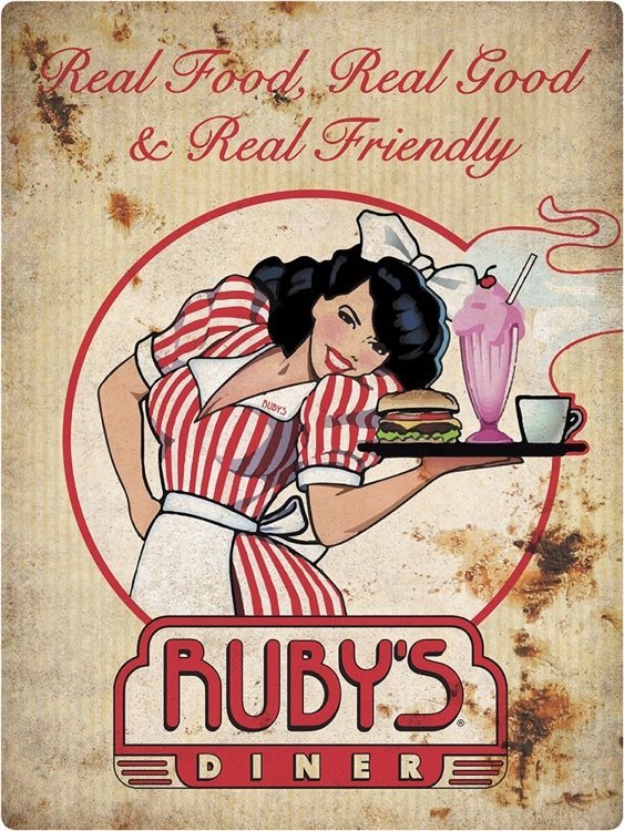 Ruby's Diner grunge