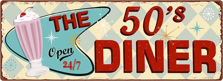 50s Diner - long