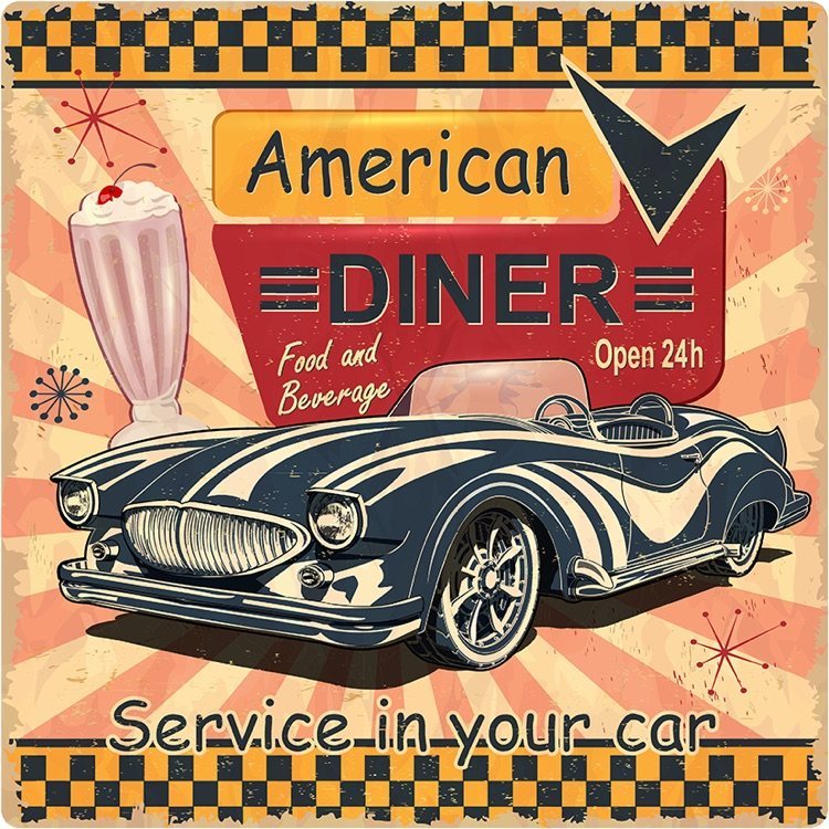 American Diner - Service in your Car