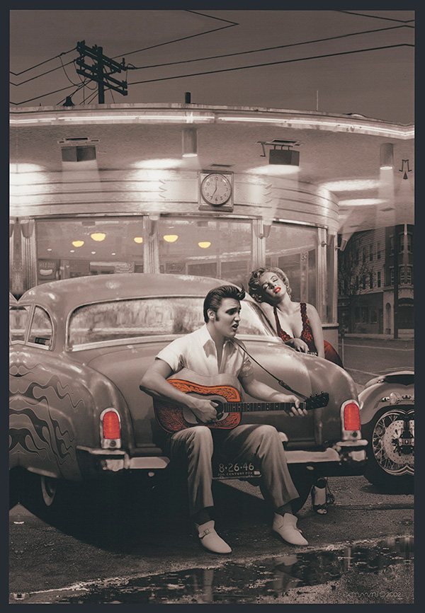 Elvis Presley and Marilyn Monroe - Crossroads