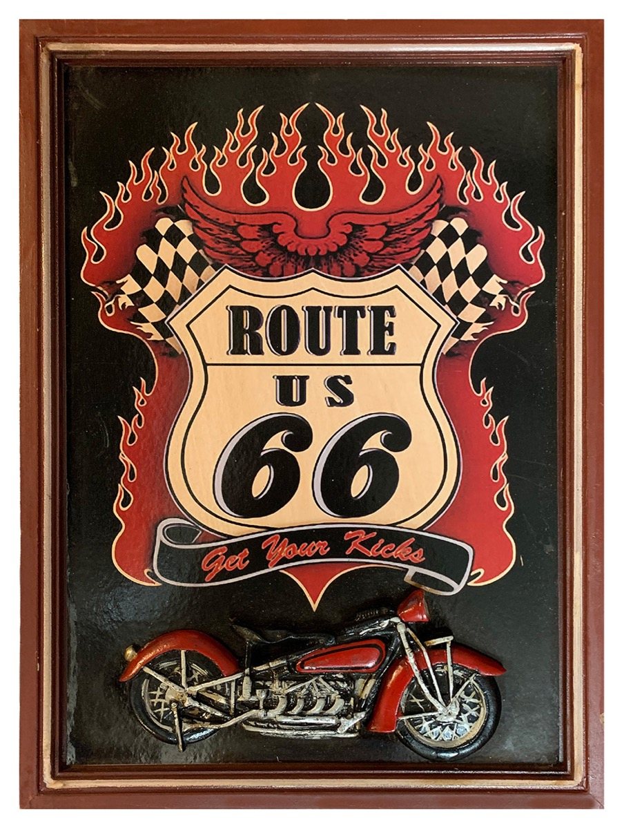 Route 66 - Wood - Get your Kicks