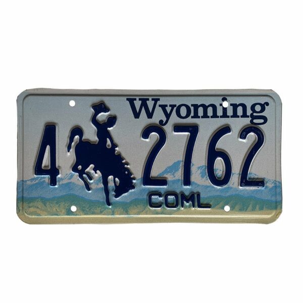 Wyoming - Grand Tetons - embossed