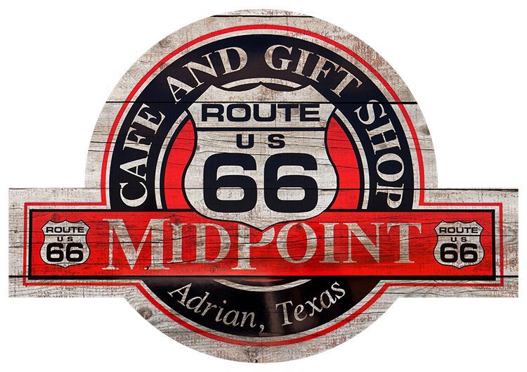 Route 66 - Midpoint - Adrian - Texas