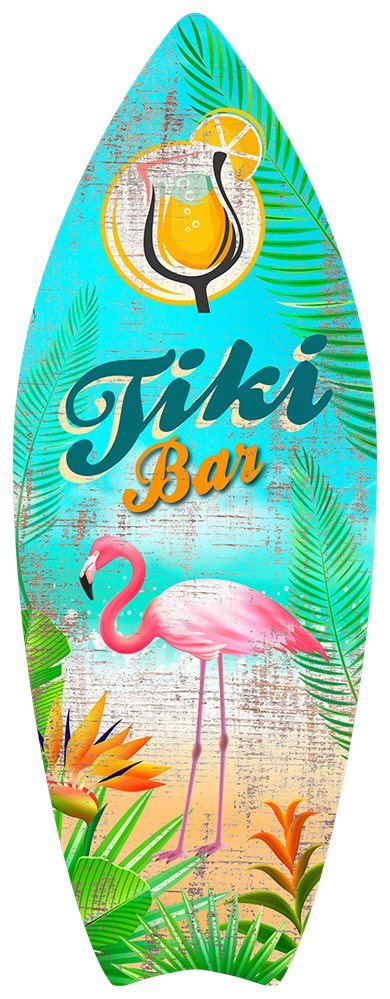 Surfboard - Flamingo Tiki Bar