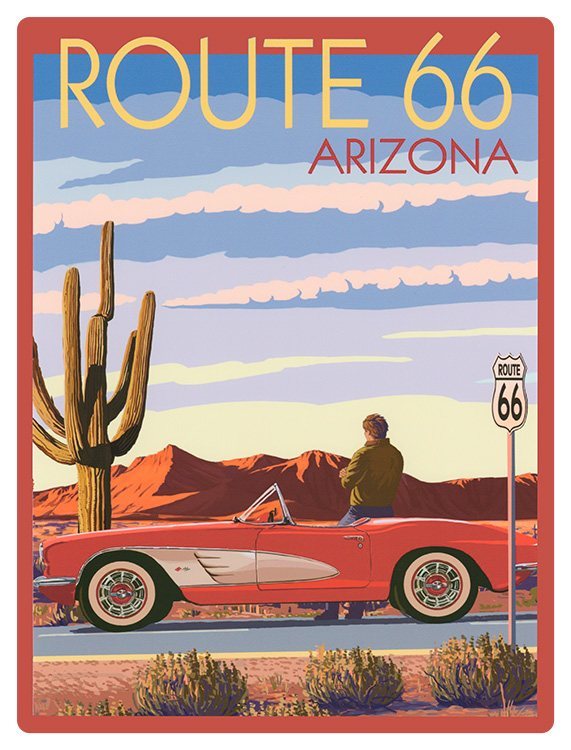 Route 66 - Arizona Car