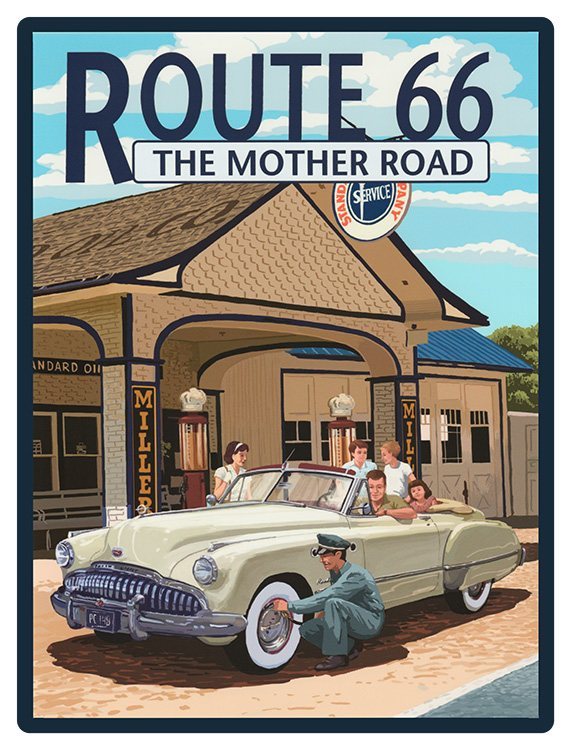 Route 66 - Mother Road Gasstation