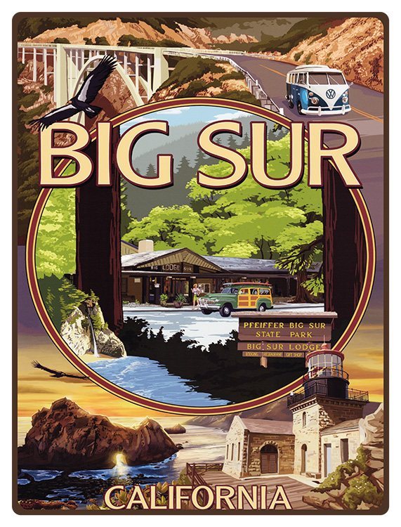 Big Sur - Collage