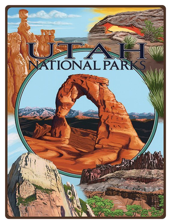 Utah - Collage