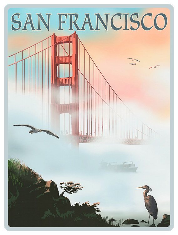 San Francisco - Golden Gate Fog