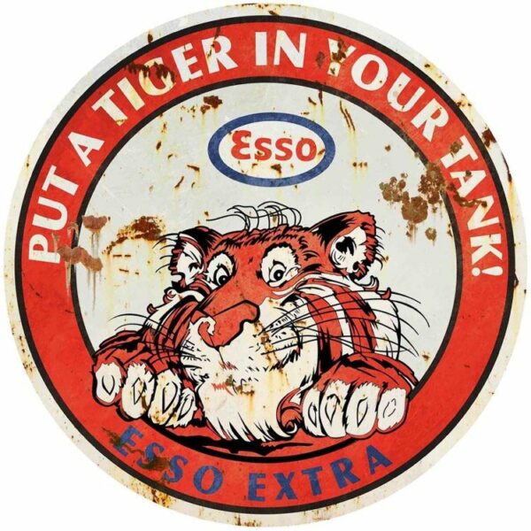 Esso - Put a Tiger in your Tank - round