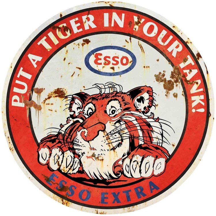 Esso - Put a Tiger in your Tank - round
