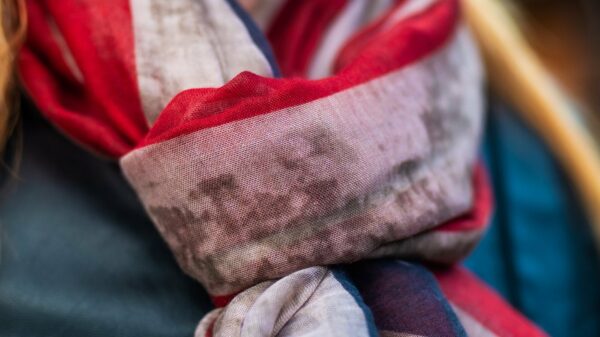 Shawl USA - vintage - Afbeelding 2