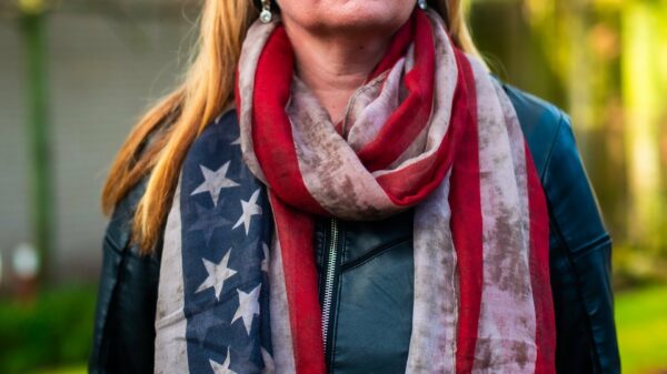 Shawl USA - vintage - Afbeelding 3