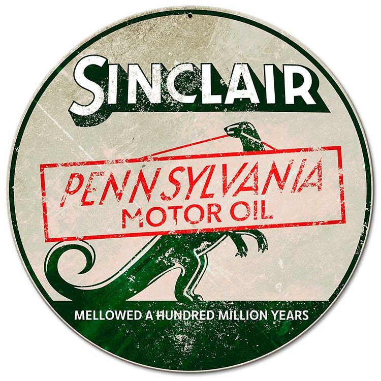 Sinclair - Pennsylvania Motor Oil - XL