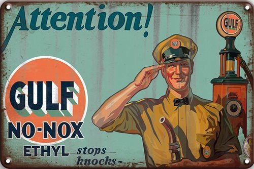 Gulf - Servant No Nox - 30x40