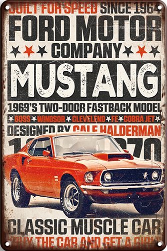 Mustang Poster - 30x40